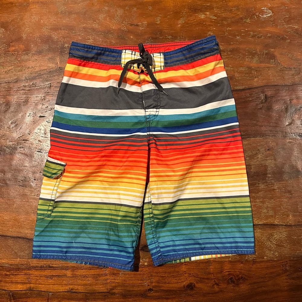 Hang Ten swim trunks size boys medium